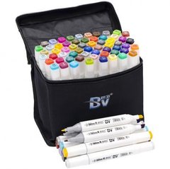 Набір скетч-маркерів 60 кольорів BV800-60 у сумці купить дешево в интернет магазине