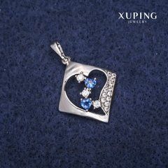 Кулон Xuping Ромб 20х22х28мм Родій