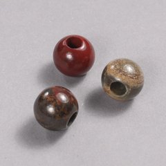 Намитсина Пандора натуральний камінь Яшма червона 14х12мм + - d-отв-я-5,5мм + - купити біжутерію дешево в