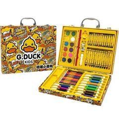 Художній набір для малювання 67 предметів "G.Duck" у дерев'яному кейсі