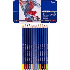 Олівець 8010/12 кольорів в метал. пеналі Chroma MARCO купить дешево в интернет магазине