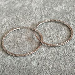 Серьги Xuping кольца с Родий s-1,6мм+- d-40мм+- купить дешево в интернете