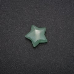 Сувенирный камень Нефрит в форме Звезды 28х28х10(+-)мм