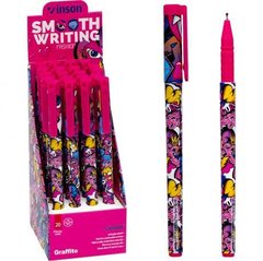 Від 20 шт. Ручка масляна VINSON Graffito синяя A157 купити дешево в інтернет-магазині