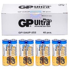 Від 40 шт. Батарейка GP 15АUP-2S2 по 2 шт AlkalineUltra Plus купити дешево в інтернет-магазині