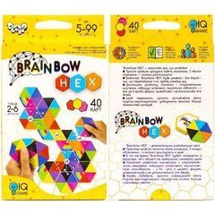 Від 4 шт. Настільна карткова логічна гра 5+ "Brainbow HEX" укр/рус. G-BRH-01-01/ДТ-МН-14-62
