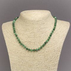 Намисто з Хризопразу (ім.) гладка кулька d-6мм+- L-45см+-
