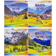 Від 8 шт. Зошит кольоровий 96 аркушів, клітинка 3633N