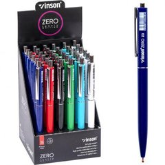 Від 36 шт. Ручка масляна VINSON синяя Z3 автоматична купити дешево в інтернет-магазині