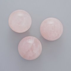 Сувенірна Куля натуральний камінь Рожевий Кварц d-20мм+- (ціна за 1 шт.) купити біжутерію дешево в інтернеті