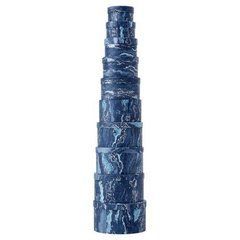 Набор подарочных коробок 10шт круглых 2816-2-Blue