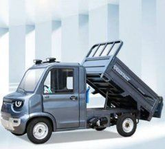 Електричний Моторолер гібридний CORSO Truck RANGE 2999W-72V-58Ah GraFen Гідравличний кузов+генератор шини 12"/12"
