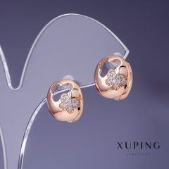 Сережки Xuping 13мм "позолота 18К"
