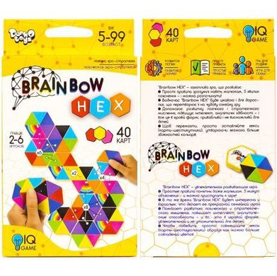 Від 2 шт. Настільна гра "Brainbow HEX" укр/рус G-BRH-01-01/ДТ-МН-14-62 купити дешево в інтернет-магазині