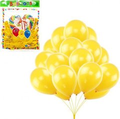 Від 2 шт. Кулька "Пастель" жовтий, 100 штук 11-7 купити дешево в інтернет-магазині