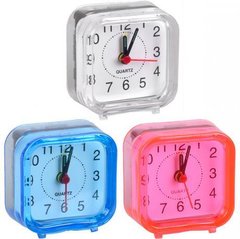 Від 2 шт. Настільний годинник - будильник 2046А MINI 6*6*3см купити дешево в інтернет-магазині