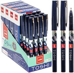 Від 12 шт. Ручка масляна TOSHI "Сello" CL1902-12 синя купити дешево в інтернет-магазині