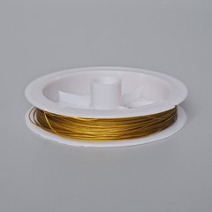 Струна бронзовий колір бобіна 50 м (+ -), d-0,45мм купити біжутерію дешево в інтернеті