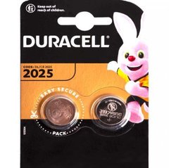 Від 4 шт. Батарейка Duracell "таблетка" DL/CR 2025 купити дешево в інтернет-магазині