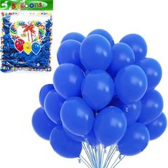 Від 2 шт. Кулька "Пастель" синій, 100 штук 11-8 купити дешево в інтернет-магазині