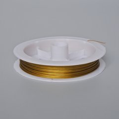 Струна бронзовий колір бобіна 50 м (+ -), d-0,38мм купити біжутерію дешево в інтернеті