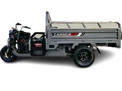 Електричний трицикл із кузовом CROSSER CARGO-18 1500W-72V-58Ah GraFen шини 12"/12"