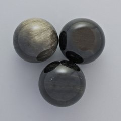 Сувенірна Куля натуральний камінь Сонячний Обсидіан d-20мм+- (ціна за 1 шт.) купити біжутерію дешево в