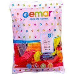Кульки повітряні Панч-бол 18" (45см) 50шт неон без малюнка GPBF1/81 59810БР/458009