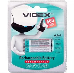 Від 2 шт. Акумулятори VIDEX ААА 600 акумуляторні V-291826 купити дешево в інтернет-магазині