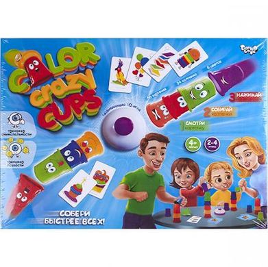 Настільна розважальна гра "Color Crazy Cups" РОС CCC-01-01 купити дешево в інтернет-магазині