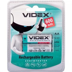 Від 2 шт. Акумулятори VIDEX АА 600 акумуляторні V-291857 купити дешево в інтернет-магазині