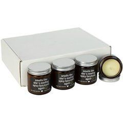 Від 12 шт. Свічка ароматична 190г "Smells" 6,5*5,5см у скляній банці з кришкою 7127-7/BL60013
