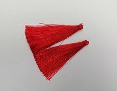 Заготівля для рукоділля Кисть "Темно Червона" L-7см d-7мм пара