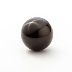 Куля сувенір з натурального каменю Чорний агат (великий) (ціна за 100г), вага від 500 г. купити біжутерію