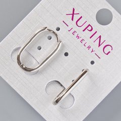 Сережки Xuping d-20х2мм+-, родій купити біжутерію дешево в інтернеті