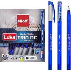 Від 60 шт. Ручка масляна 1мм Trio DC Ellott CL-8-60 синя