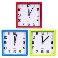 Настінний годинник Х2-31 "Квадрат" 22х22см купити дешево в інтернет-магазині