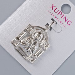 Кулон "Ікона" Xuping d-26х17мм+- L-30,5мм+- родій купити біжутерію дешево в інтернеті