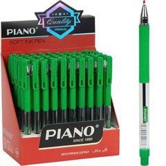 Від 50 шт. Ручка масляна PIANO PT-350 зелена