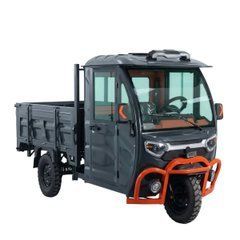 Електричний Трицикл Кабіна FORTE GP-1600-A 1500W-72V-58Ah GraFen Шини 12"/12"