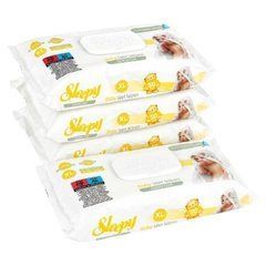 Від 3 шт. Вологі серветки 50шт ТМ SLEEPY "Extra" XL дитячі з клапаном