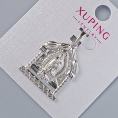 Кулон "Ікона" Xuping d-25х20мм+- L-30мм+- родій купити біжутерію дешево в інтернеті