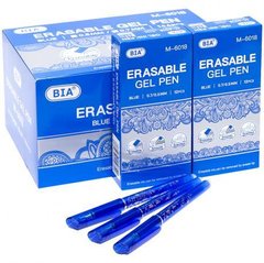 Від 12 шт. Ручка "пише-стирає" BIA M-6018 синя купити дешево в інтернет-магазині