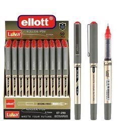 Від 50 шт. Ручка капілярна "Ellott" ET290-50 червона