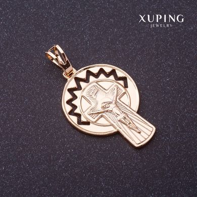Підвіска Xuping Хрест колір "золото" 37х20мм купити біжутерію дешево в інтернеті