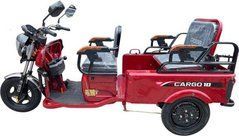 Електрический трицикл с кузовом CROSSER CARGO-10 2000W-64V-45Ah LiteFo4 шини 10"/10" в інтернет магазині