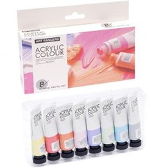 Фарби 22мл "Art Ranger" 8 кольорів "Acryliс pastel" FEA0822-P купити дешево в інтернет-магазині