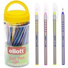 Від 50 шт. Ручка масляна "Ellott" CL368-50 PVC синя