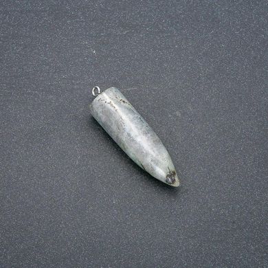 Кулон маятник куля з каменю Лабрадор 13х40х45мм (+-) купити біжутерію дешево в інтернеті