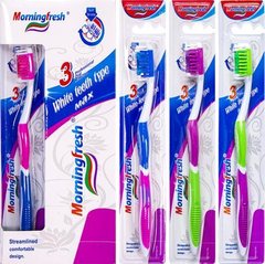 Від 12 шт. Зубні щітки "Morningfresh" M-749 купити дешево в інтернет-магазині